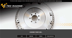Desktop Screenshot of k-tecracing.com